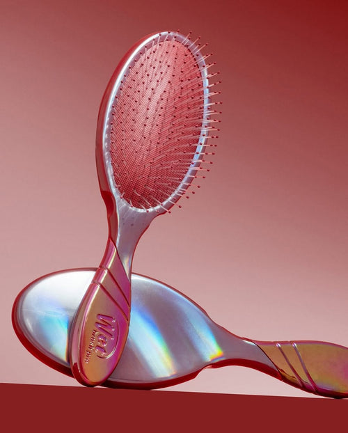 Load image 1 in gallery view. WET BRUSH PRO Detangler Iridescence Icon Cherry