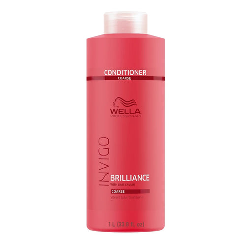Load image 1 in gallery view. WELLA Invigo Brilliance Vibrant Color Conditioner Coarse Hair