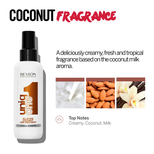 Load image 1 in gallery view. REVLON UniqOne All In One Coconut Hair Treatment
