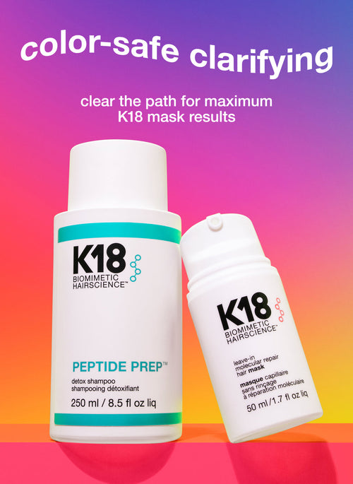 Load image 1 in gallery view. K18 Peptide Prep Detox Shampoo