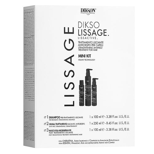 Load image 1 in gallery view. DIKSON Dikso Lissage Straightening Antifrizz Treatment Mini Kit