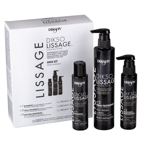 Load image 1 in gallery view. DIKSON Dikso Lissage Straightening Antifrizz Treatment Mini Kit