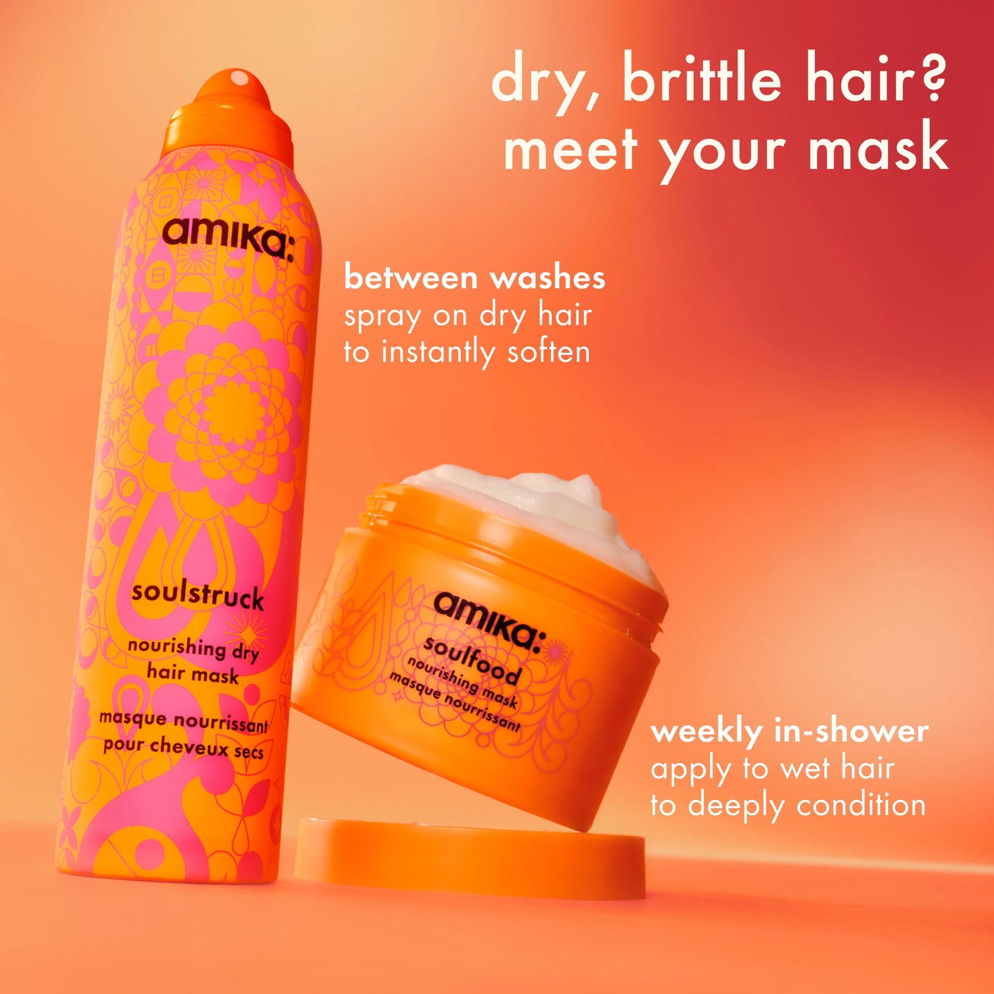 AMIKA Soulstruck Nourishing Dry Hair Mask