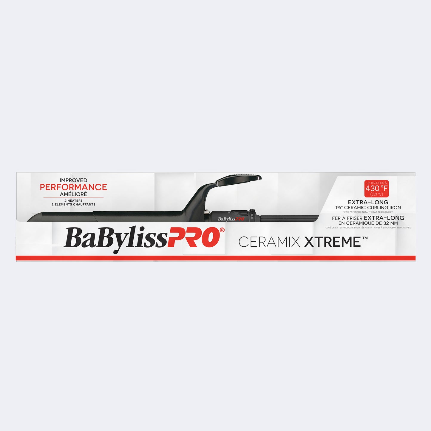 BaBylissPRO Extra-Long Ceramic Curling Iron 1¼” / 32 mm
