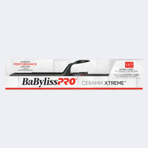 Load image 1 in gallery view. BaBylissPRO Extra-Long Ceramic Curling Iron 1¼” / 32 mm