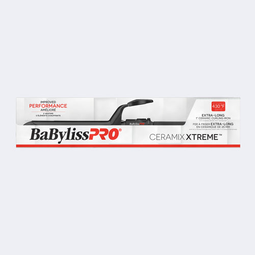 Load image 1 in gallery view. BaBylissPRO Extra-Long Ceramic Curling Iron 1" / 25 mm