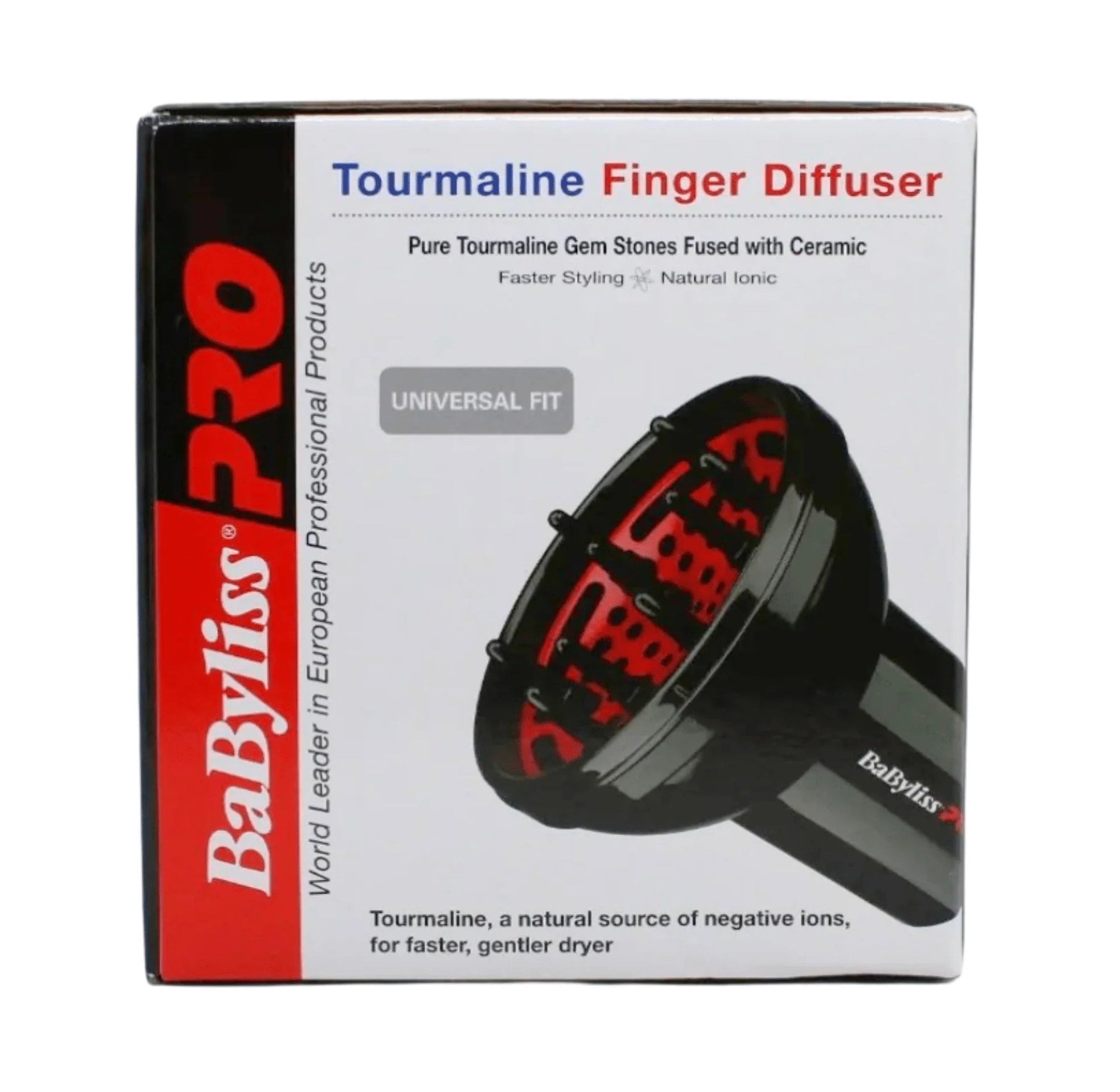 BaBylissPRO Tourmaline Finger Diffuser Universal Fit