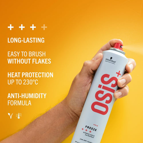 Load image 1 in gallery view. OSIS+ Freeze Medium Hold Hair Spray