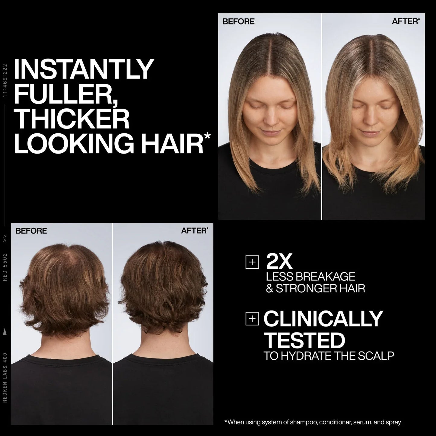 REDKEN Acidic Grow Full System Densifying Conditioner