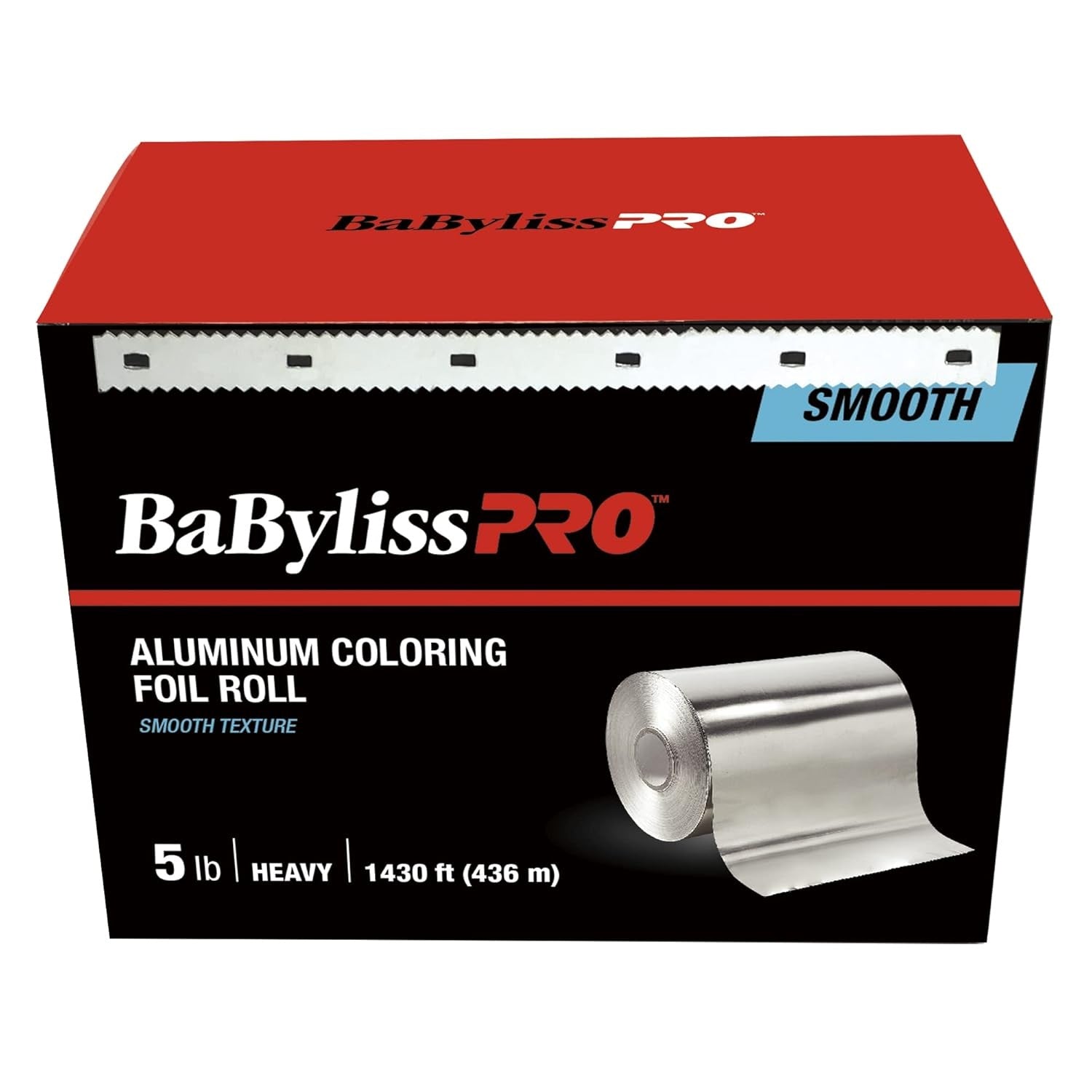 BaBylissPRO Smooth Aluminum Coloring Foil Roll Heavy 5 lb
