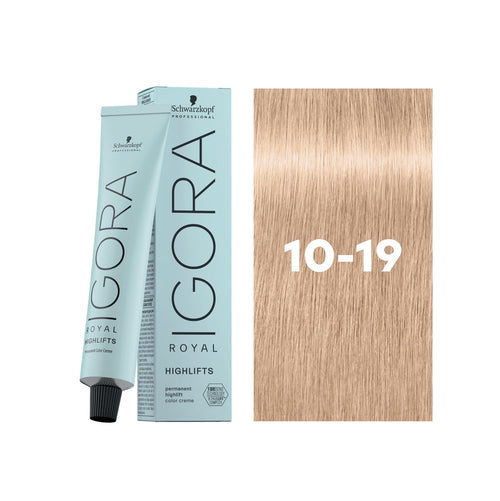 Load image 1 in gallery view. IGORA ROYAL HIGHLIFTS 10-19 Ultra Blonde Cendré Violet