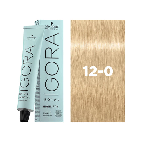 Load image 1 in gallery view. IGORA ROYAL HIGHLIFTS 12-0 Special Blonde Natural