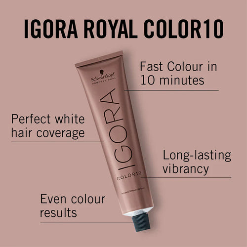 Load image 1 in gallery view. IGORA COLOR10 7-0 Medium Blonde Natural