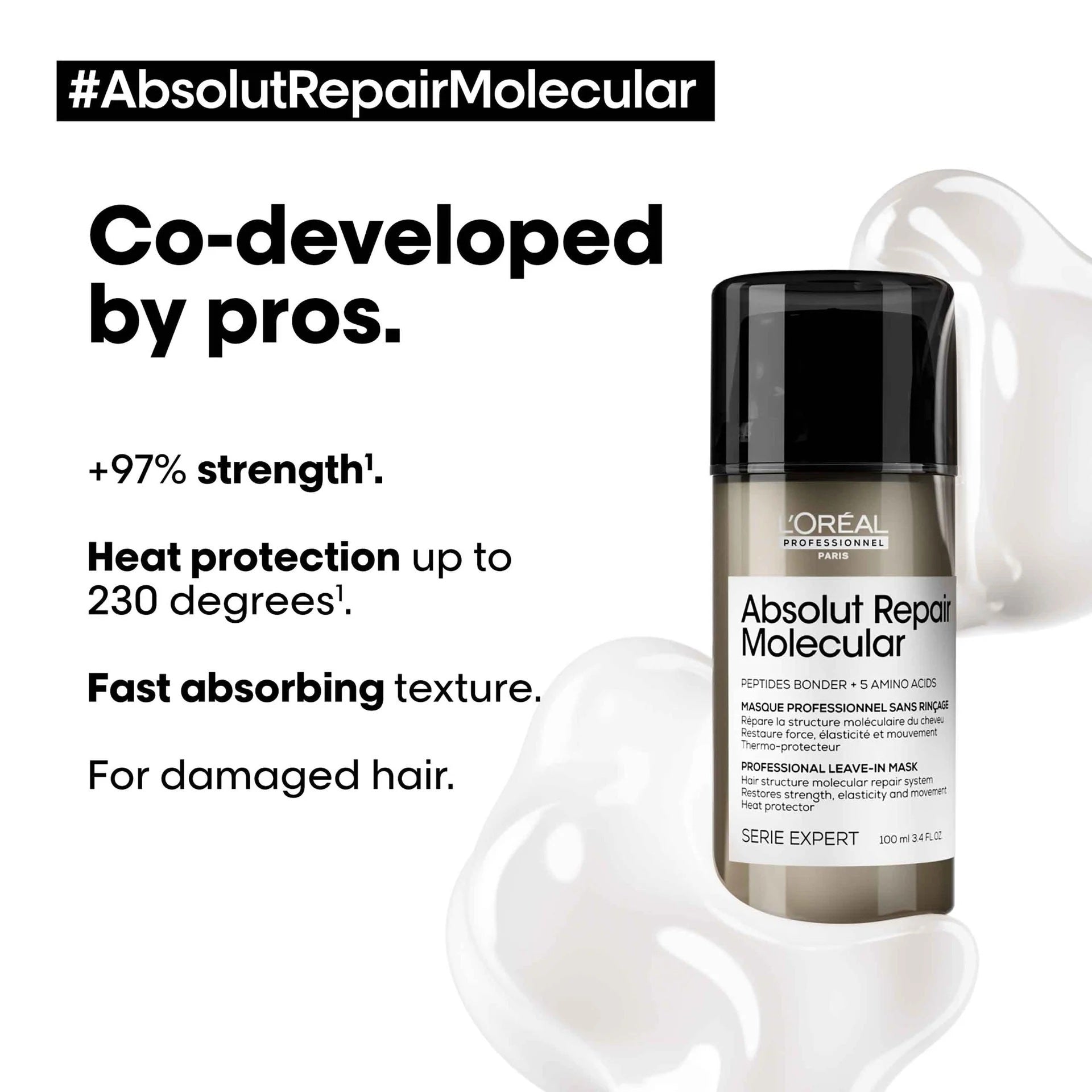 L’Oréal Absolut Repair Molecular Leave-In Mask