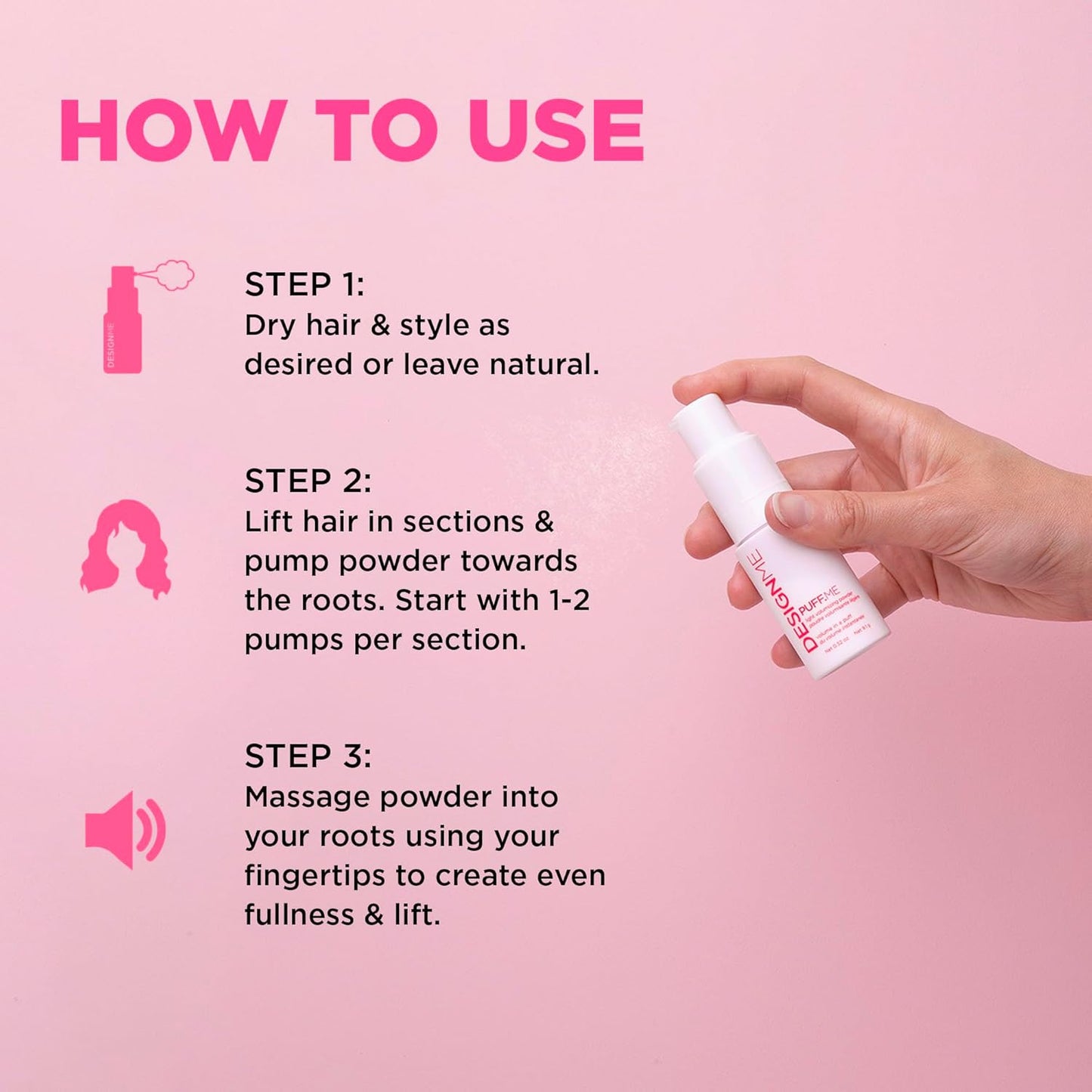 DESIGNME Puff.me Light Volumizing Powder