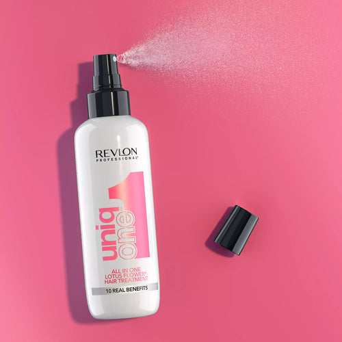 Load image 1 in gallery view. REVLON UniqOne All In One Lotus Flower Hair Treatment