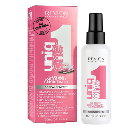 Load image 1 in gallery view. REVLON UniqOne All In One Lotus Flower Hair Treatment