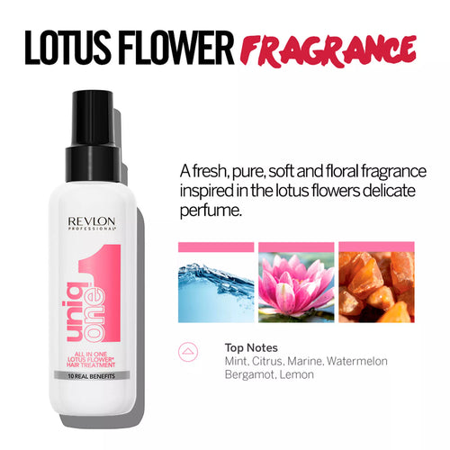 Load image 1 in gallery view. REVLON UniqOne All In One Lotus Flower Hair Treatment