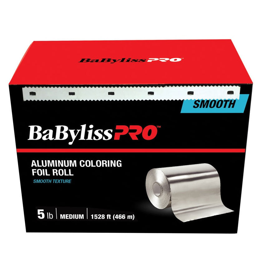 BaBylissPRO Smooth Aluminum Coloring Foil Roll Medium 5 lb