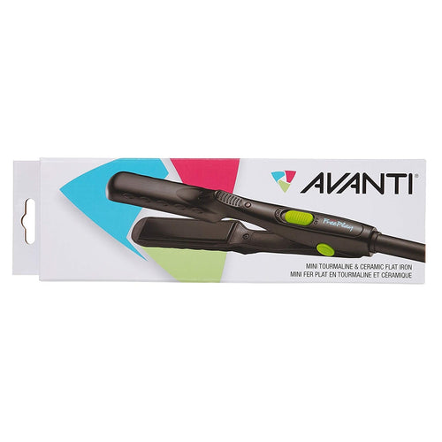 Load image 1 in gallery view. AVANTI Mini Tourmaline & Ceramic Flat Iron 5/8"