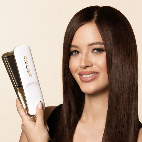 Load image 1 in gallery view. CHI Lava 1½″ Hairstyling Iron Mini Styler