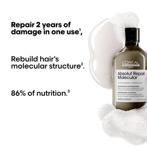 Load image 1 in gallery view. L'ORÉAL Absolut Repair Molecular Shampoo
