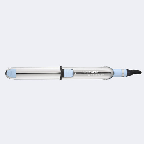Load image 1 in gallery view. BaBylissPRO Nano Titanium Optima3000 Stainless Steel Flat Iron 1¼” / 32 mm (Iced Blue - Limited Edition)