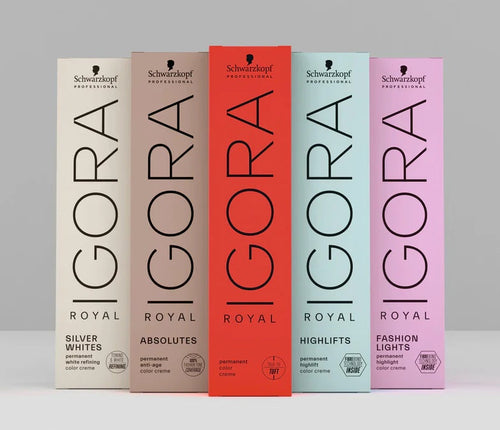 Load image 1 in gallery view. IGORA ROYAL ABSOLUTES Permanent Hair Color 6-50 Dark Blonde Gold Natural