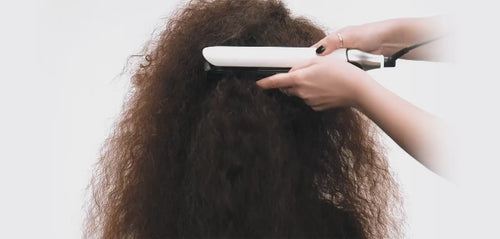 Load image 1 in gallery view. GHD Chronos HD Motion-Responsive Styler 1" White