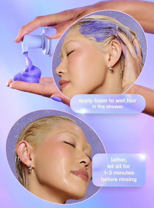 Load image 1 in gallery view. k18 TripleBright Oxidation Defense Purple Shampoo