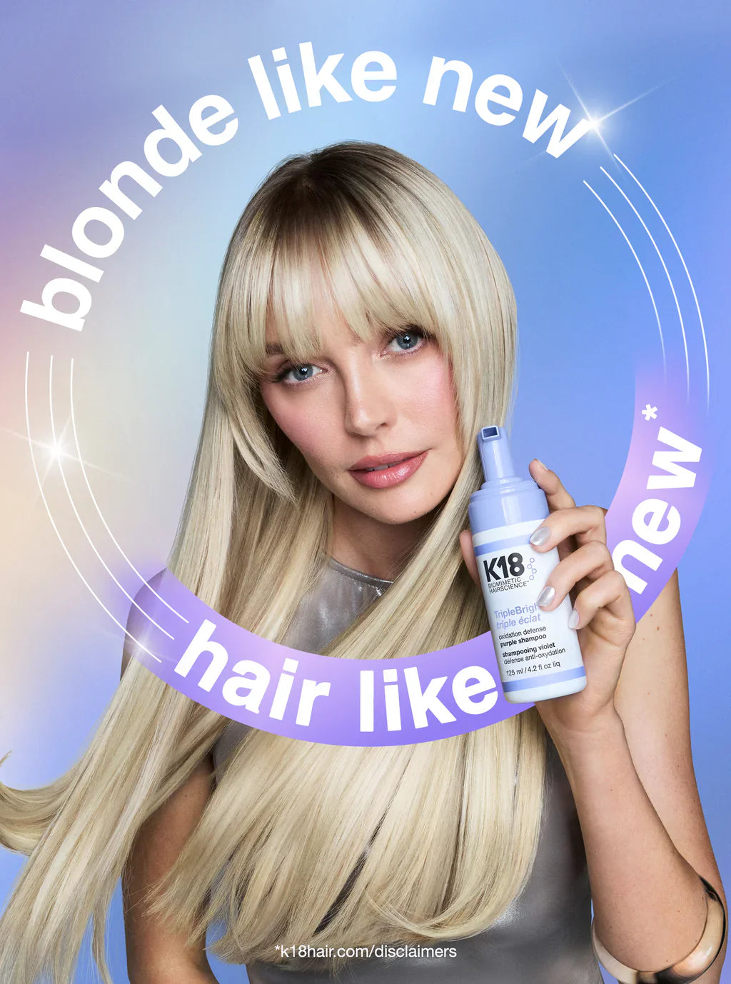k18 TripleBright Oxidation Defense Purple Shampoo