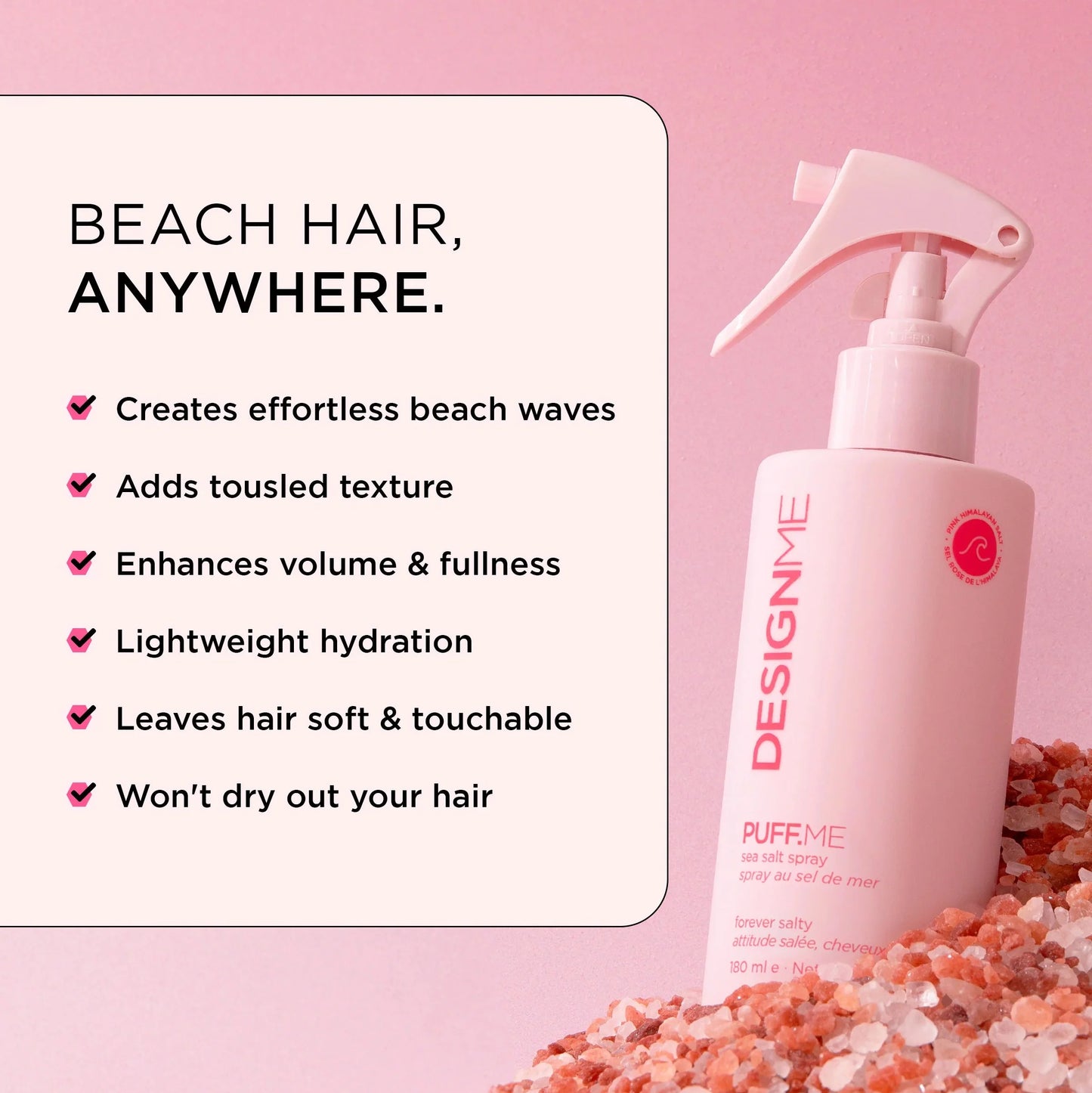 DESIGNME Puff.Me Sea Salt Spray