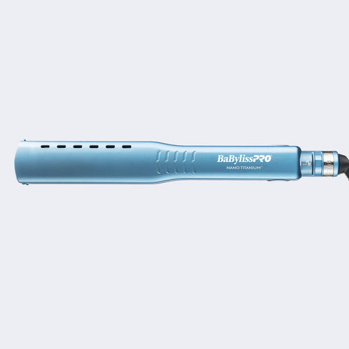 Load image 1 in gallery view. BaBylissPRO Nano Titanium Vented Ionic Flat Iron 1½” / 38 mm