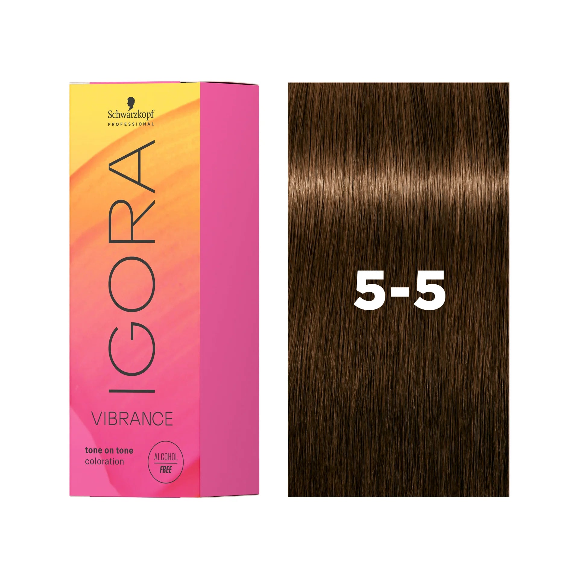 IGORA VIBRANCE Demi-Permanent Hair Color 5-5 Light Brown Gold