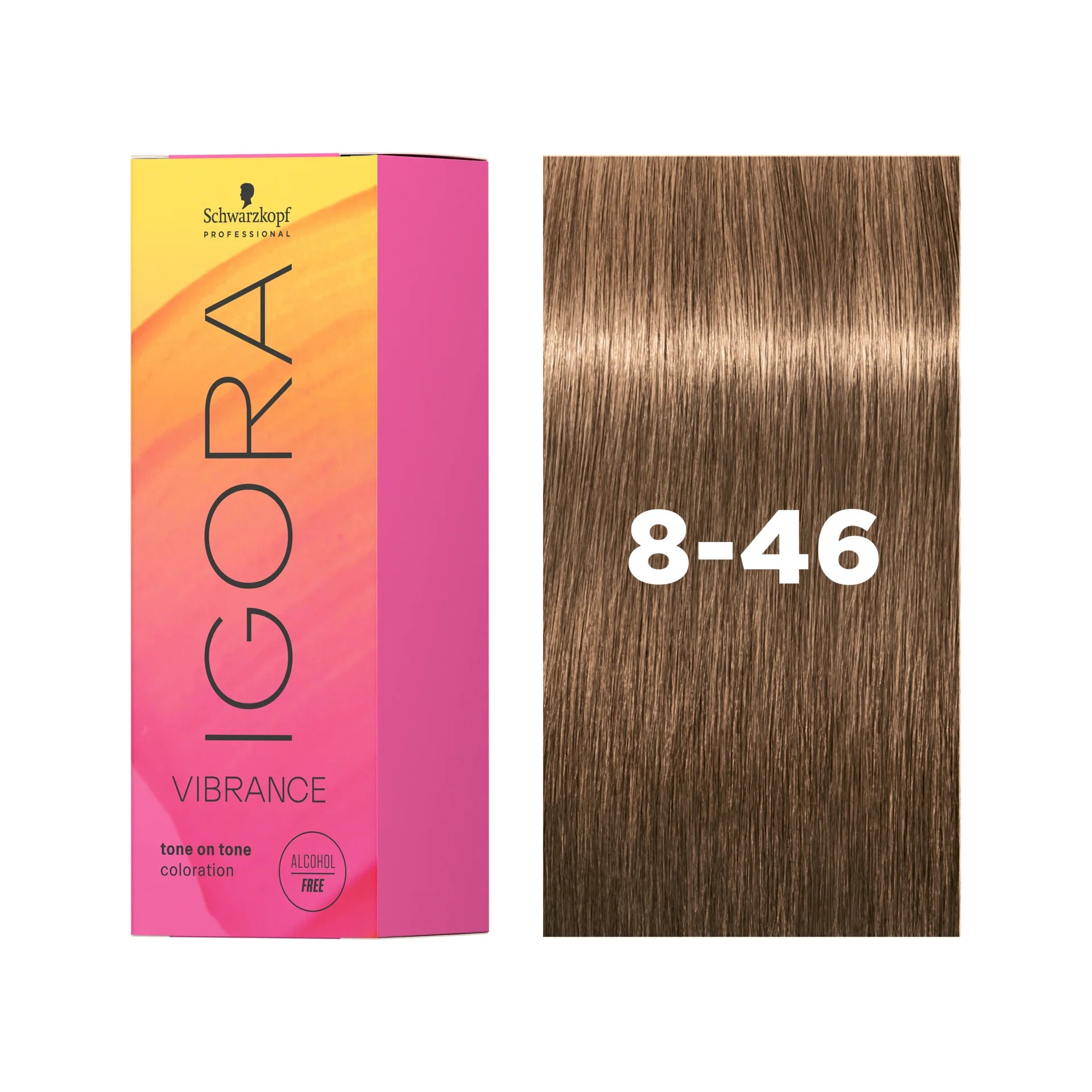 IGORA VIBRANCE Demi-Permanent Hair Color 8-46 Light Blonde Beige Chocolate