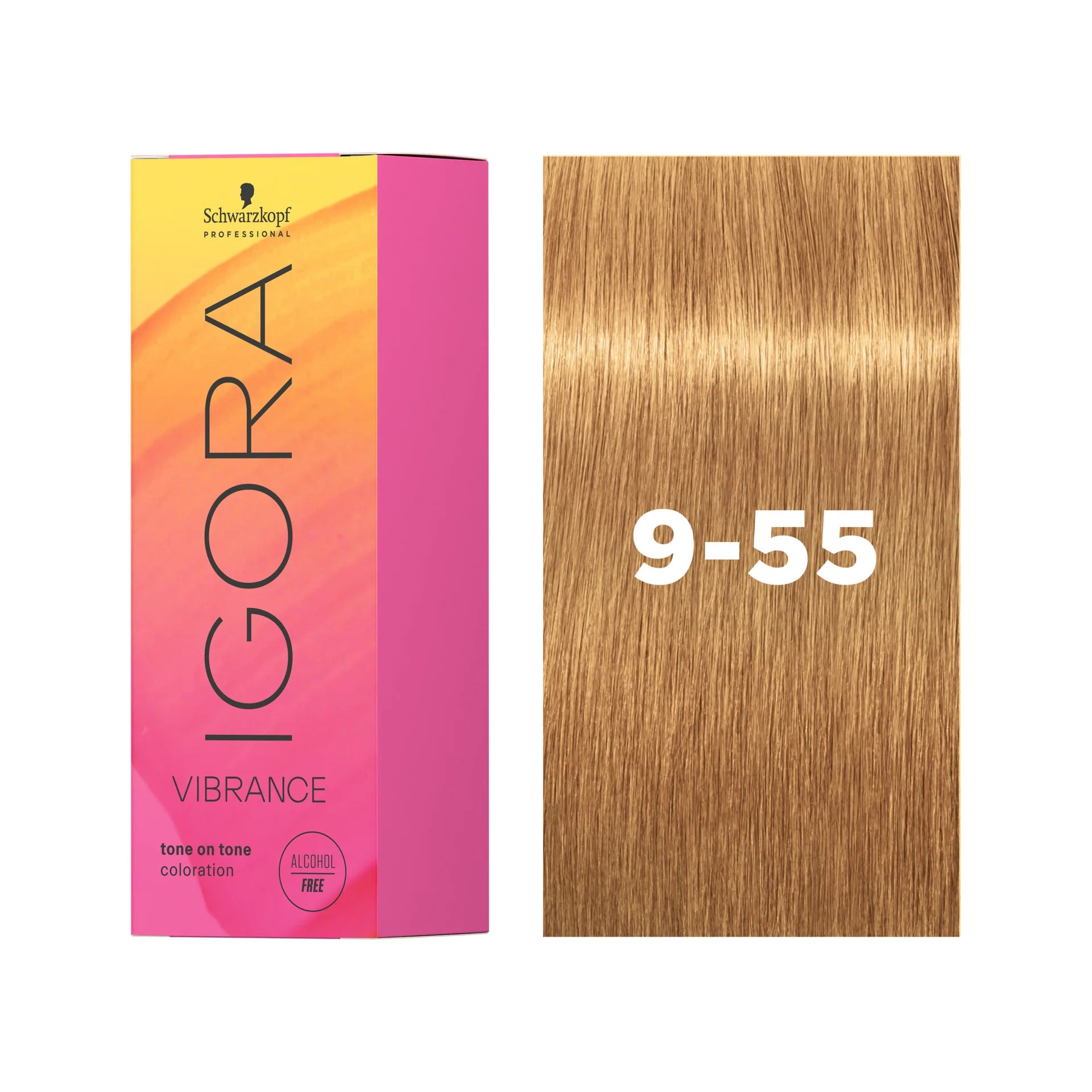 IGORA VIBRANCE Demi-Permanent Hair Color 9-55 Extra Light Blonde Gold Extra