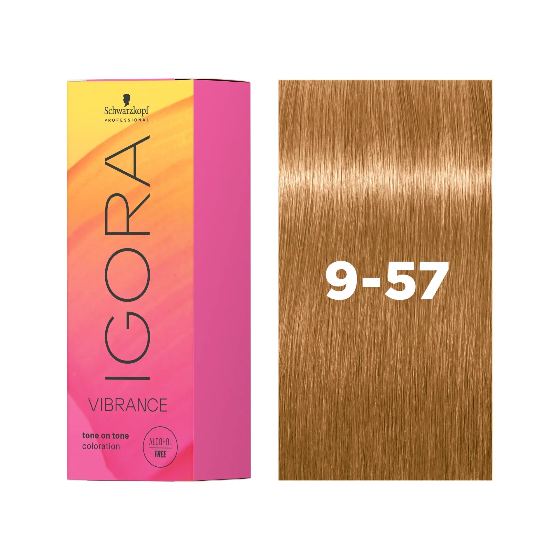 IGORA VIBRANCE Demi-Permanent Hair Color 9-57 Extra Light Blonde Gold Copper