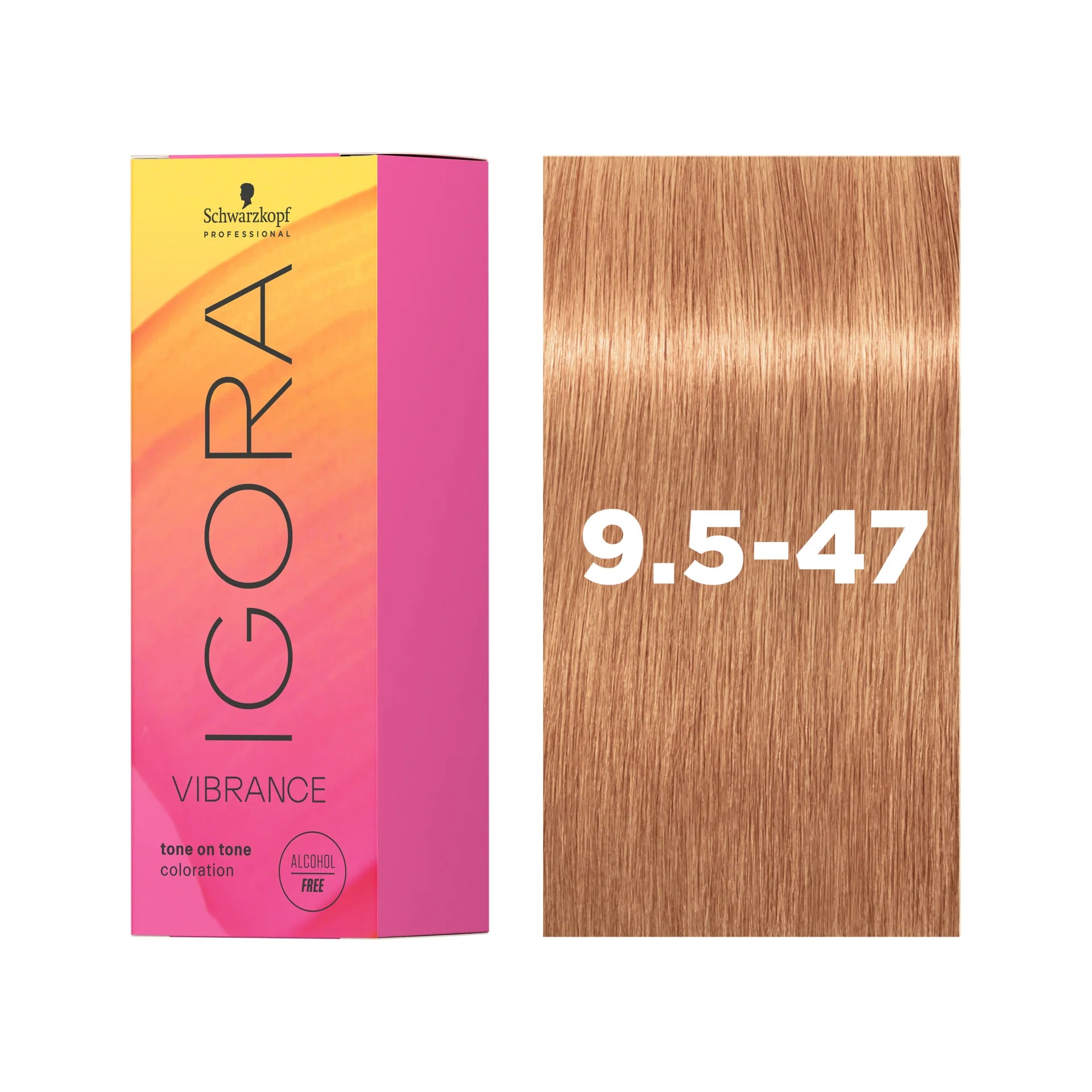IGORA VIBRANCE Demi-Permanent 9,5-47 Beige Copper Toner