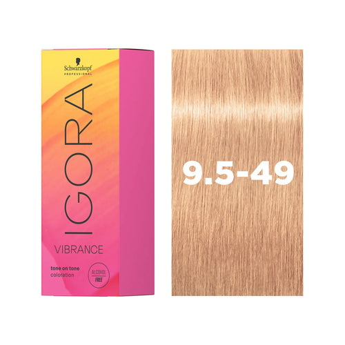 Load image 1 in gallery view. IGORA VIBRANCE Demi-Permanent 9,5-49 Beige Violet Toner