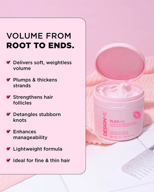 Load image 1 in gallery view. DESIGNME Puff.Me Volumizing Treatment Whip