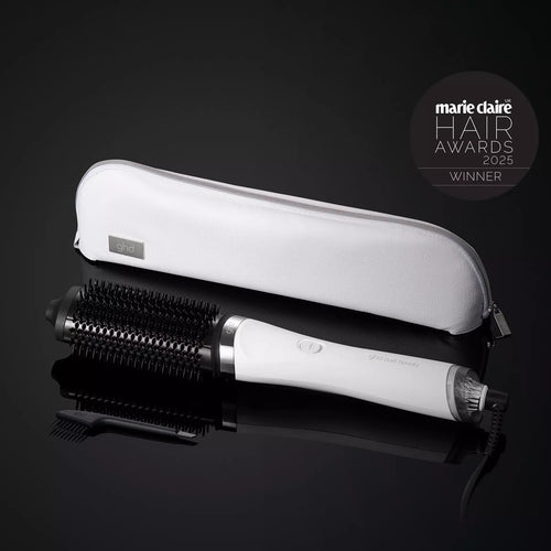 Load image 1 in gallery view. GHD Duet Blowdryer 2-In-1 Hair Dryer Brush White