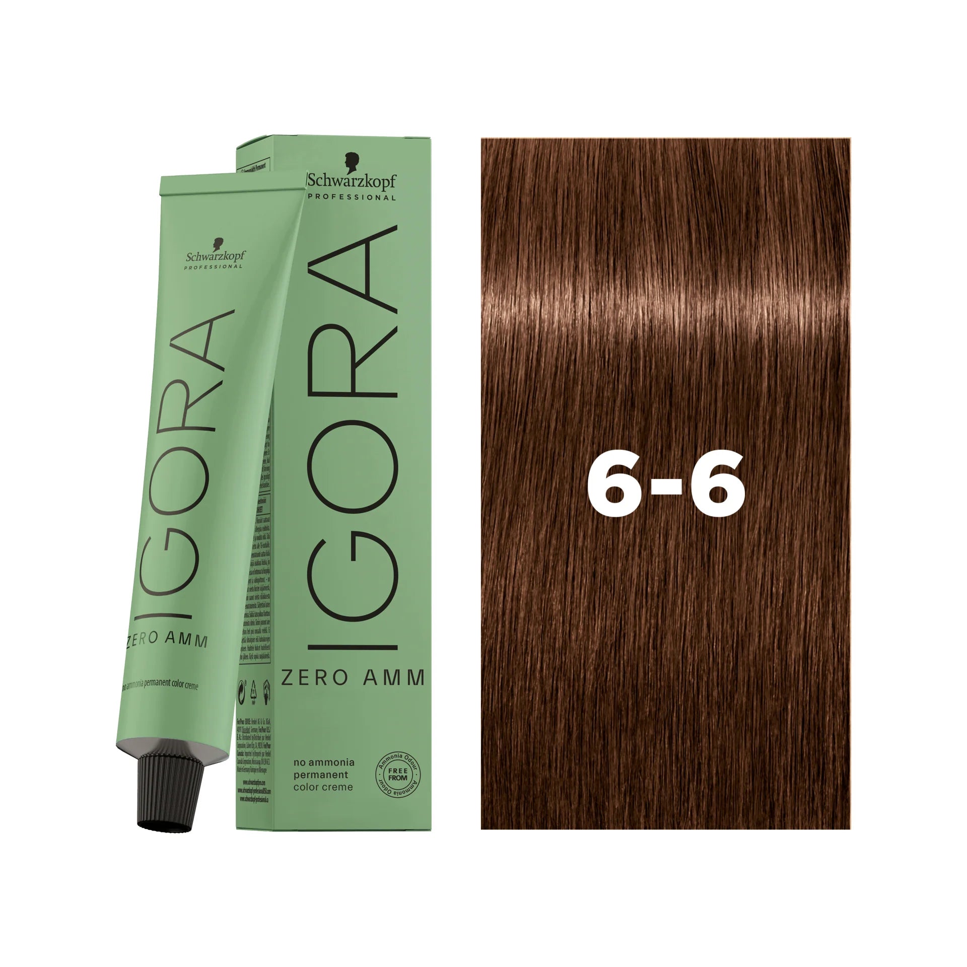 IGORA ZERO AMM Ammonia-Free Permanent Color 6-6 Dark Blonde Chocolate